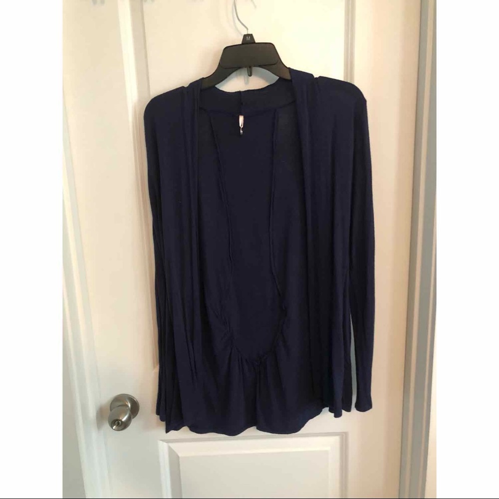 Navy Blue Cardigan